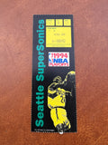 Seattle Supersonics 1994 NBA Playoffs Round 1 Game A Seattle Coliseum Ticket Stu