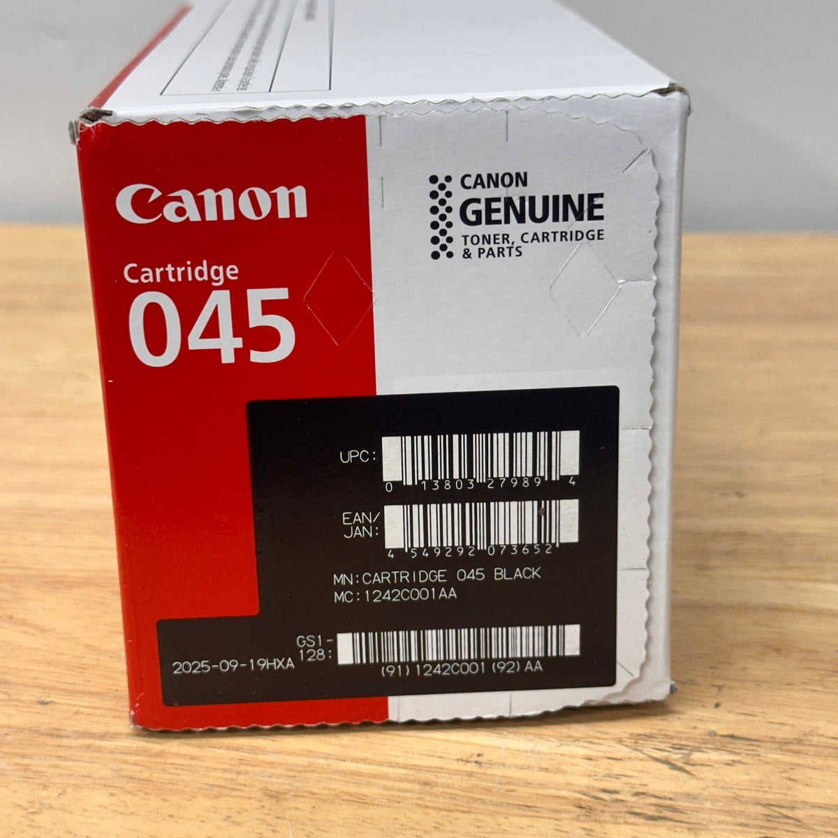 Canon 045 Black Toner Cartridge 1242C001 LBP610C MF630C Series OPEN BOX