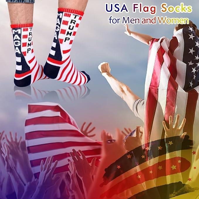 America Great Again MAGA Socks Unisex Republican Socks President Trump Merchand
