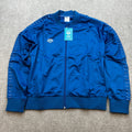 NWT Arena Women's XL Triple Denim Blue Icons Relax IV Team Track Full-Zip Jack