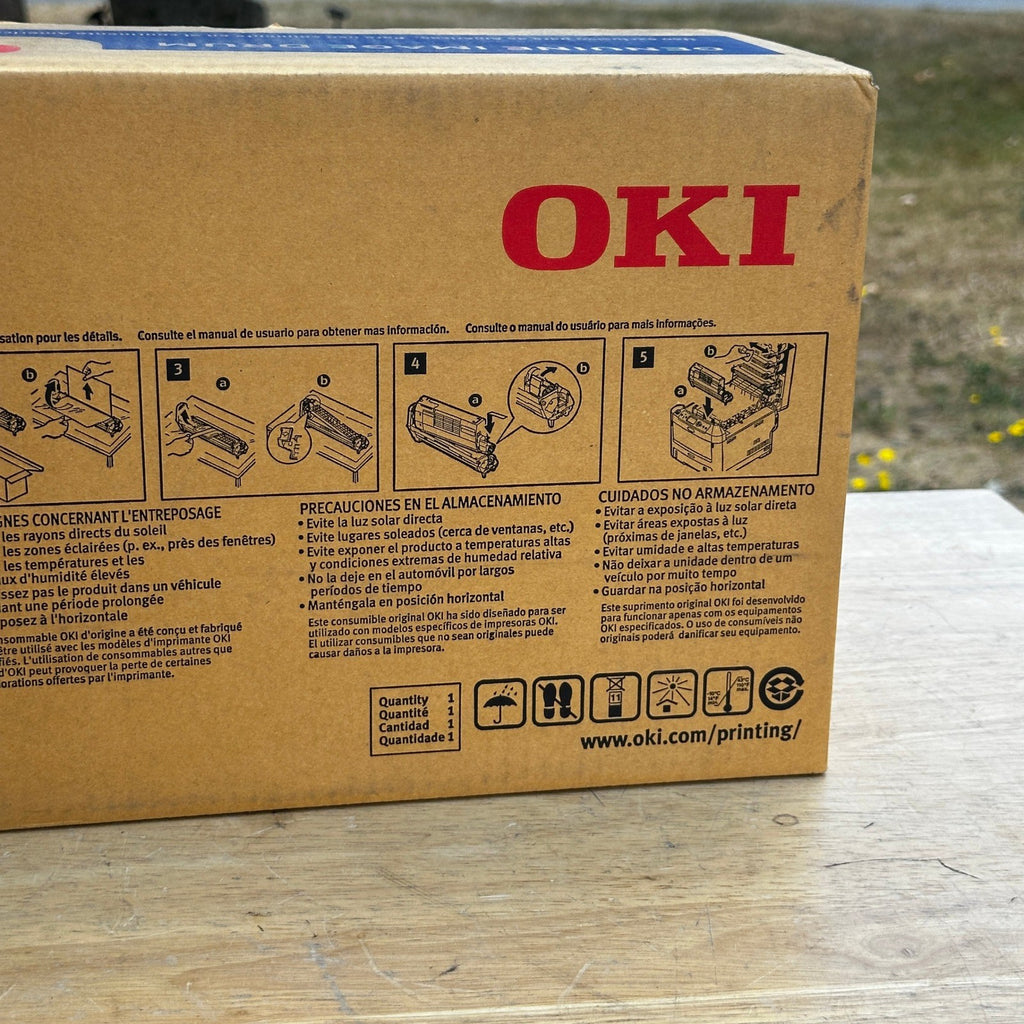 OKI Genuine Magenta Image Drum 44318502 for C711 Color Printer