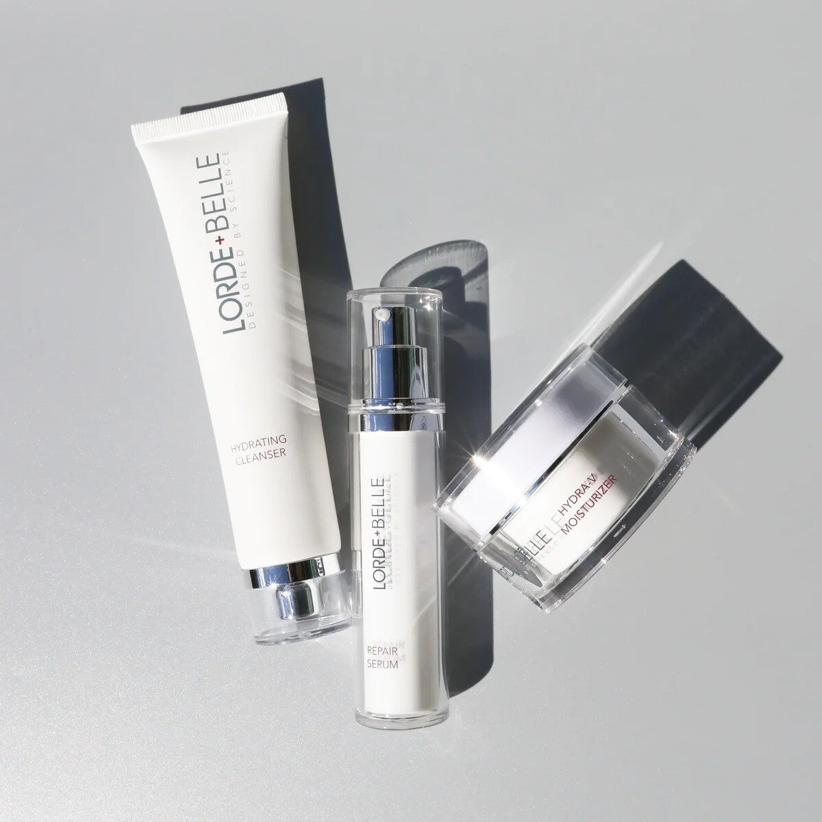 MSRP $199 Lorde + Belle CC SkinCare Regimen 3 in 1 Gift Set