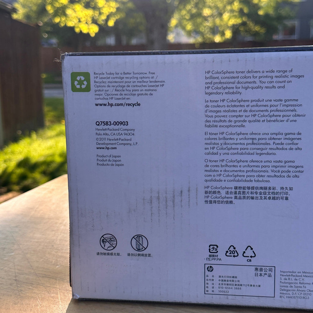 Genuine HP 503A Magenta Toner Cartridge Q7583A Sealed for LaserJet CP3505, 3800