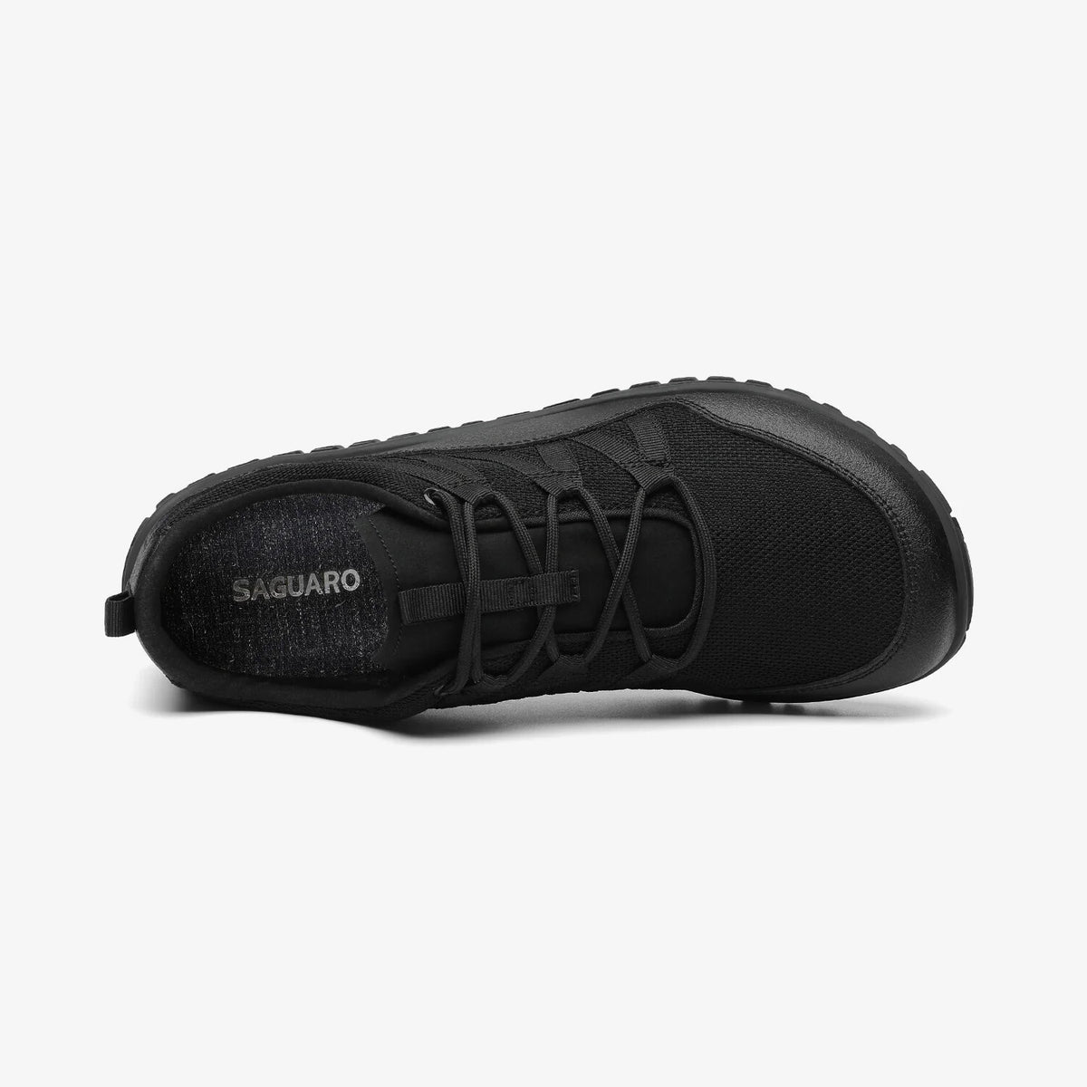 Saguaro Forestep I Barefoot Hiking Shoes US Women's 10-12.5 / Men's 8-10.5 Black