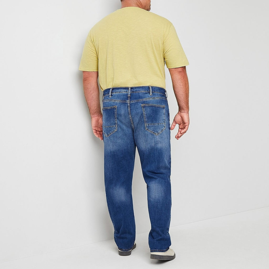 NWT Arizona Jean Co Mens 54x29 Med Heritage Athletic Fit Tapered Leg Jeans