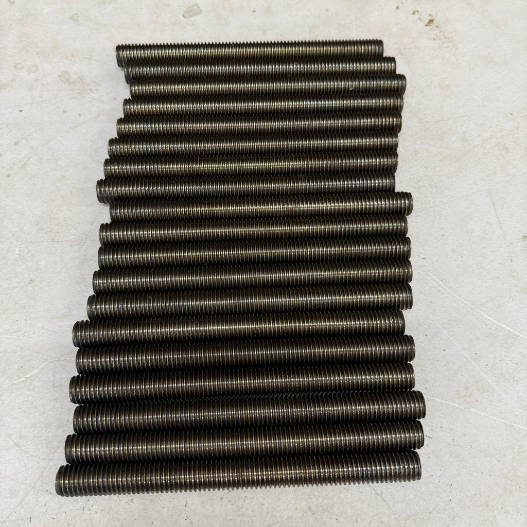 Set of 19 John Perine 5/8-11 x 7 B7 Full Thread Stud Bolts