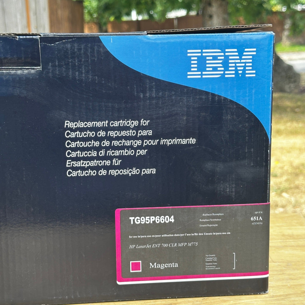 IBM Toner Cartridge Magenta TG95P6604 Alternative for HP 651A (CE343A)
