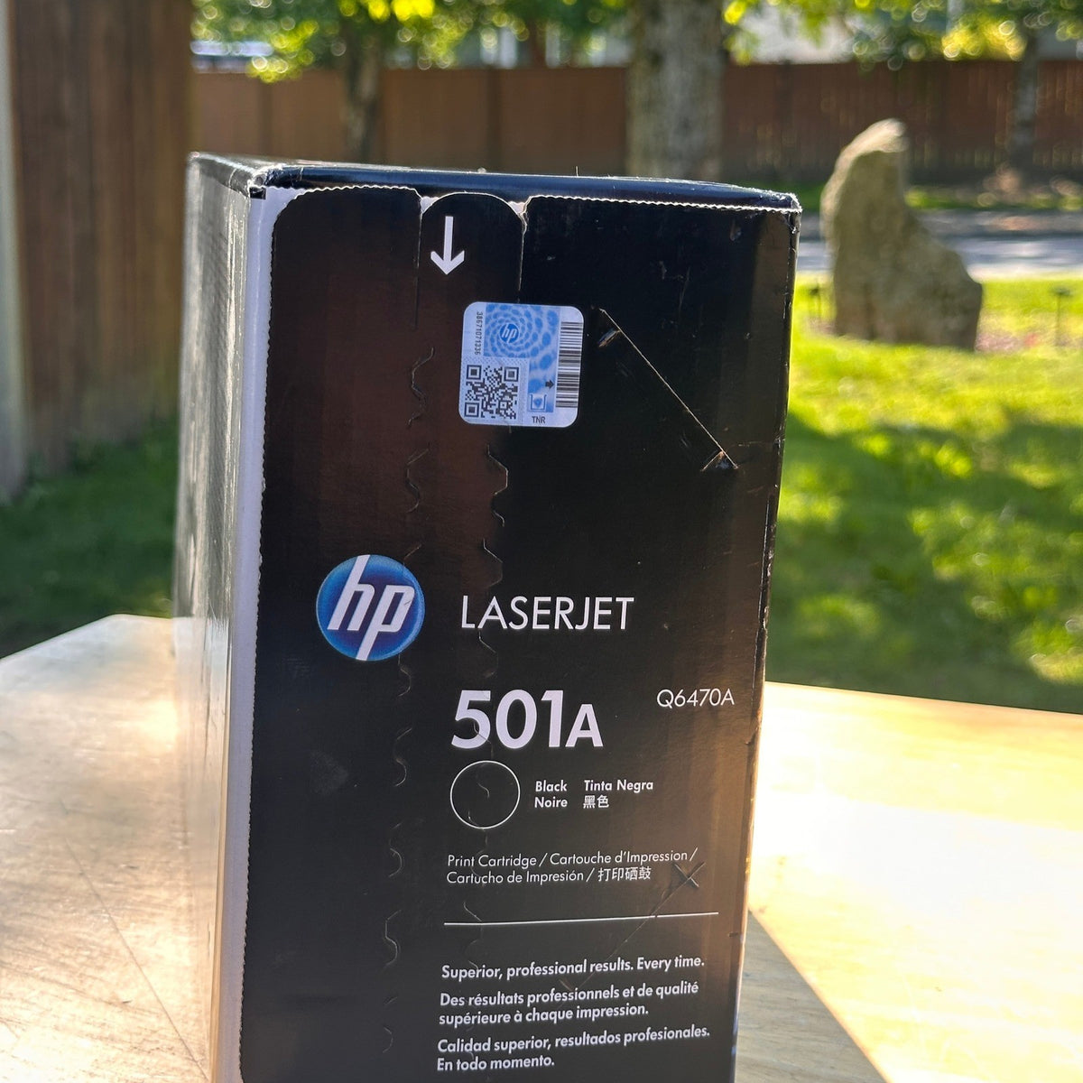 HP 501A Black Q6470A Toner Cartridge Genuine Sealed for LaserJet CP3505