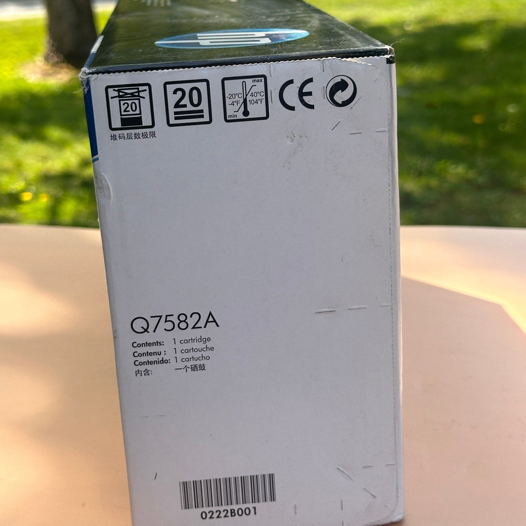 HP 503A Yellow Q7582A Toner Cartridge Sealed for LaserJet CP3505, 3800