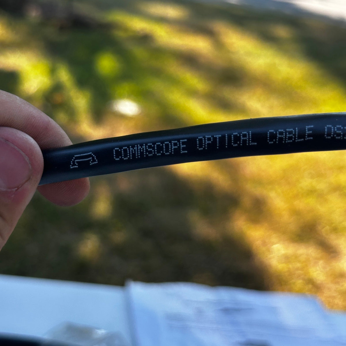 Fiberdyne Fiber Optic CATV Entrance Cable 150 ft