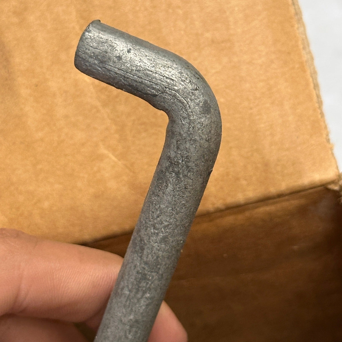 Pack of 25 Perine Danforth 1/2-13 x 6 Anchor Bolts w/ Nuts HDG Hot Dip Galvaniz
