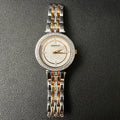 Armitron 75/5803TR Women's Two Tone Crystal Accented Bracelet Watch New Battery