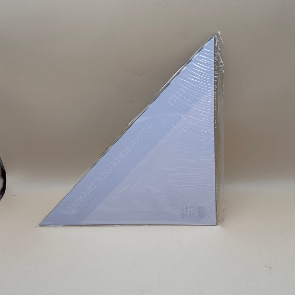 Lot of 12 Westcott S450-10 10" Styrene Triangle 45/90 Degree Drawing Tool
