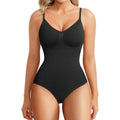 MSRP $26 BRABIC Women's XS/S Black Seamless Sleeveless V-Neck Bodysuit