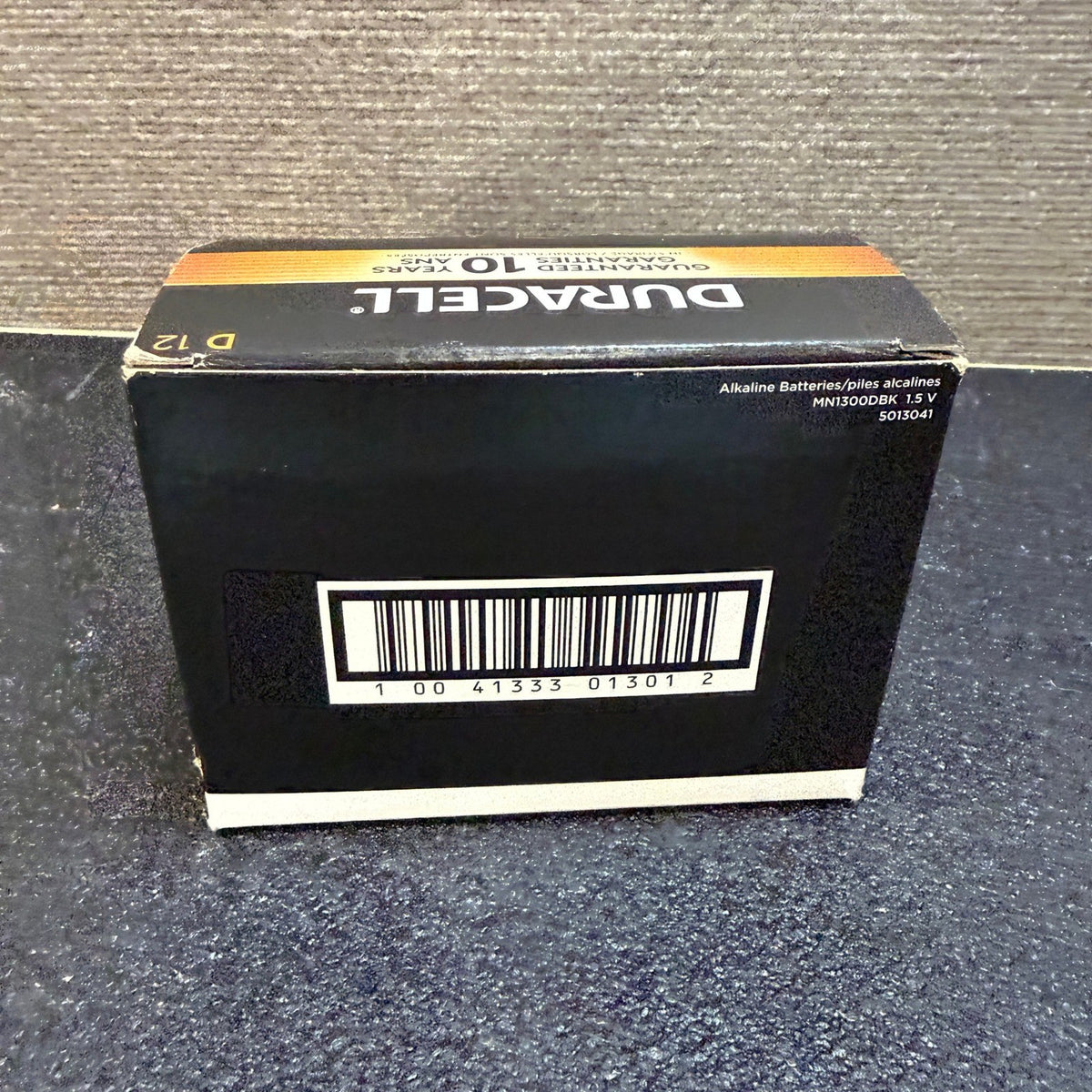 Pack of 12 Duracell D Alkaline Batteries MN1300DBK 1.5V