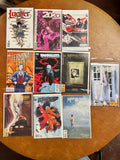 Lot of 10 DC/Vertigo comics Lucifer, Unfollow, Terminal City, 100 Bullets, Moons