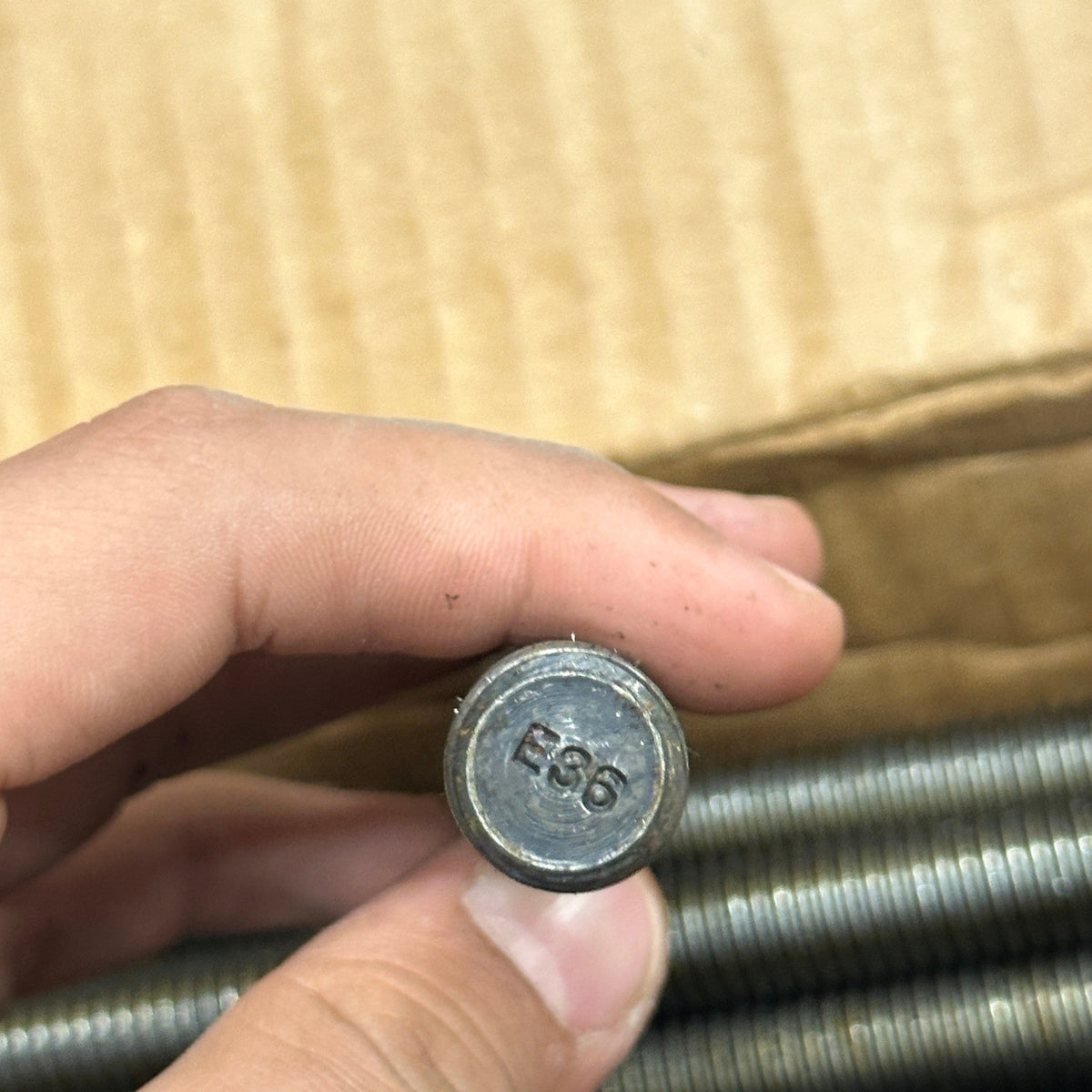 Pack of 73 Perine Danforth 5/8-11 x 6 B7 Full Thread Stud Bolts