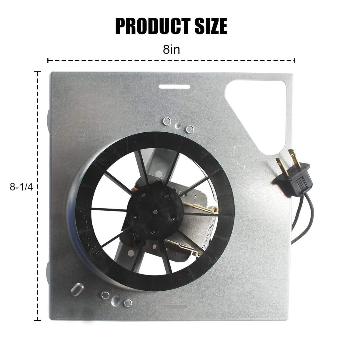 seork Upgrade 678-G/2678F-A Bathroom Exhaust Fan Motor 8" x 8-1/4 Fits for Nuton