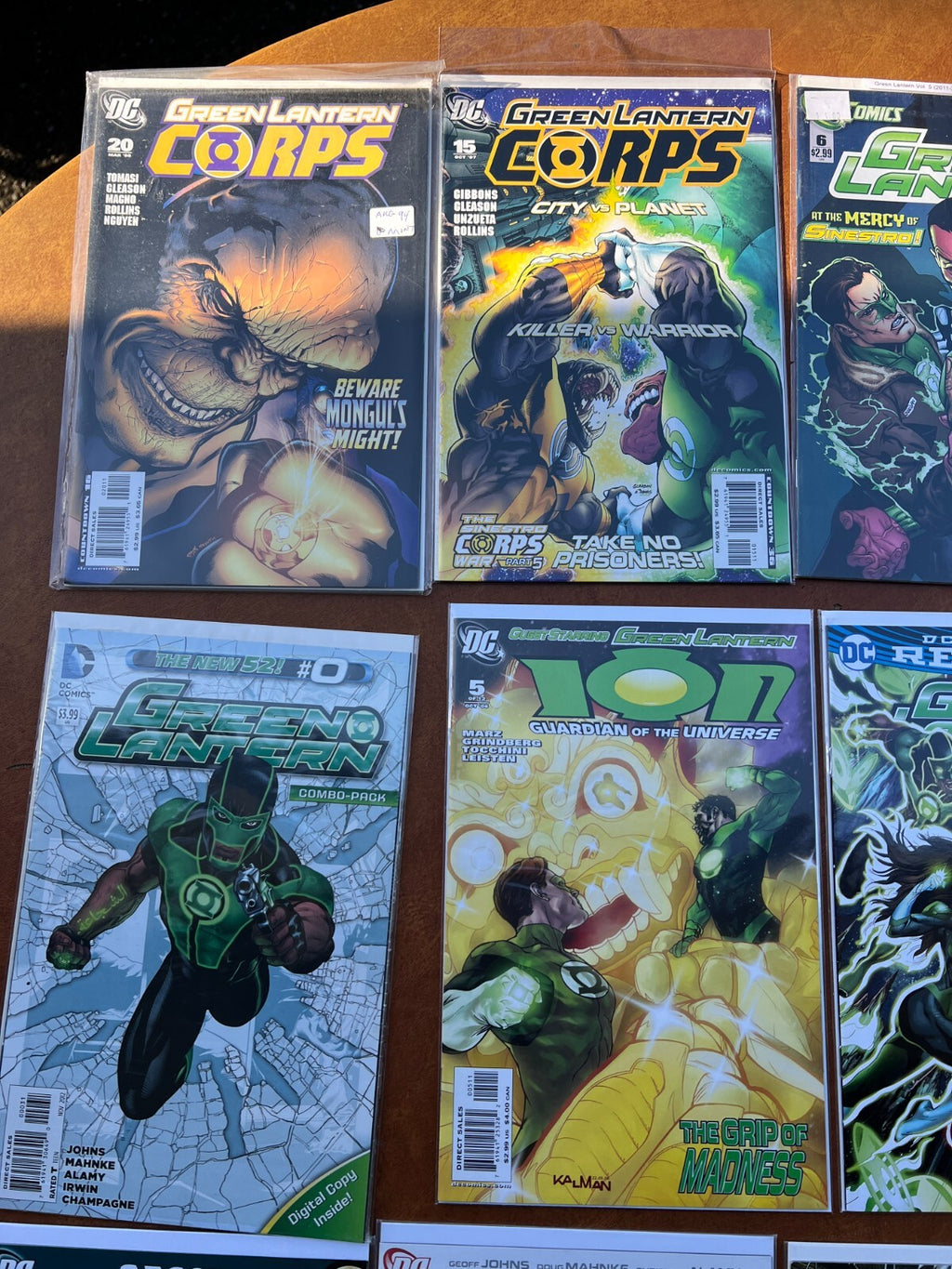 Lot of 12 DC Comics Green Lantern, Ion, Green Lantern Corps, Green Arrow