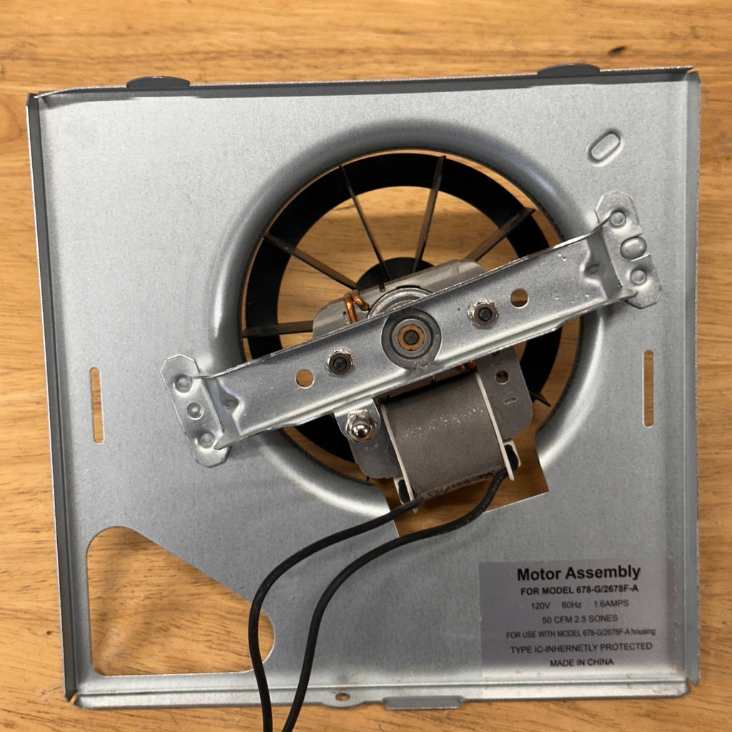 seork Upgrade 678-G/2678F-A Bathroom Exhaust Fan Motor 8" x 8-1/4 Fits for Nuton
