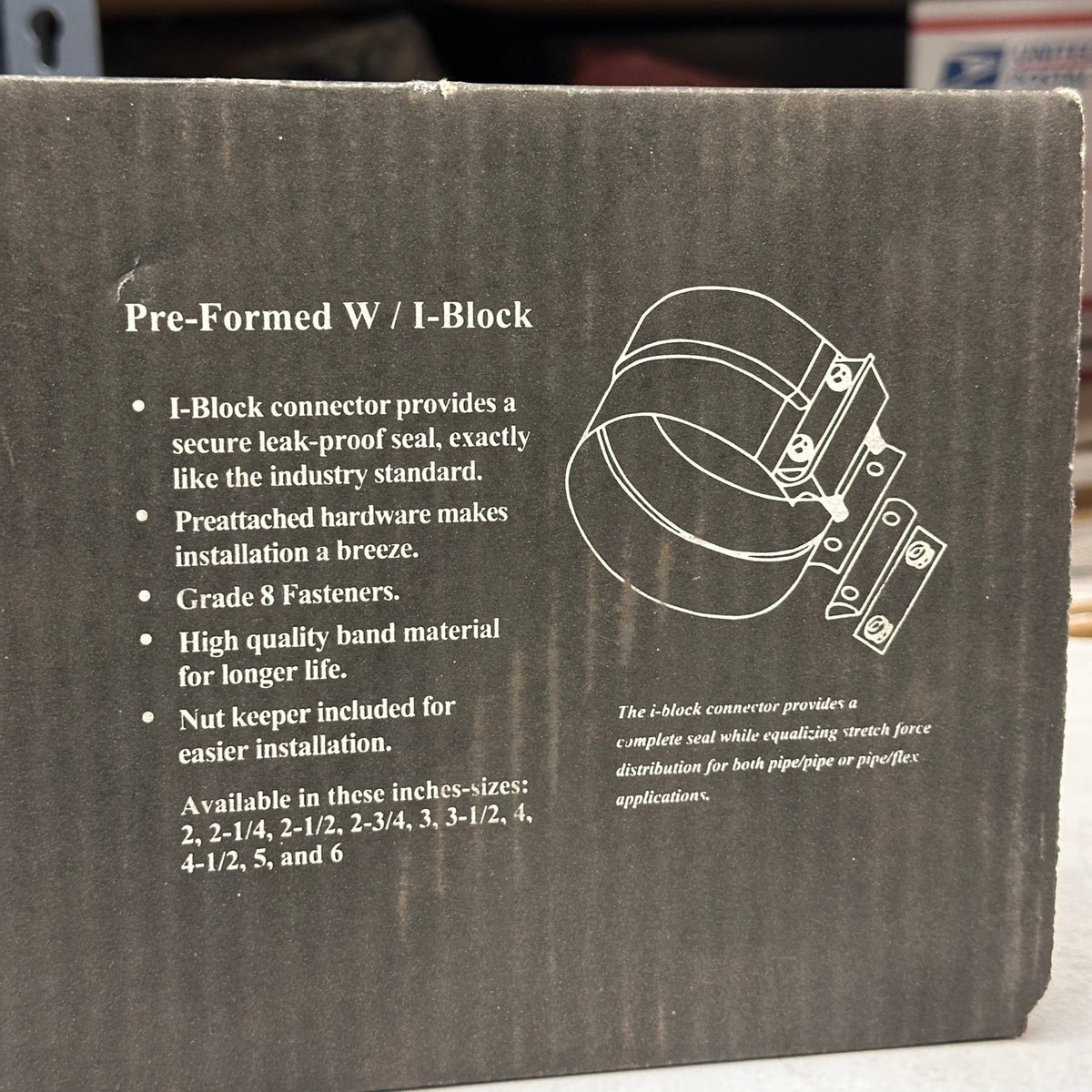 Dynaflex Products DP-50TQ-400S 4" Exhaust Band Clamp Stainless Steel