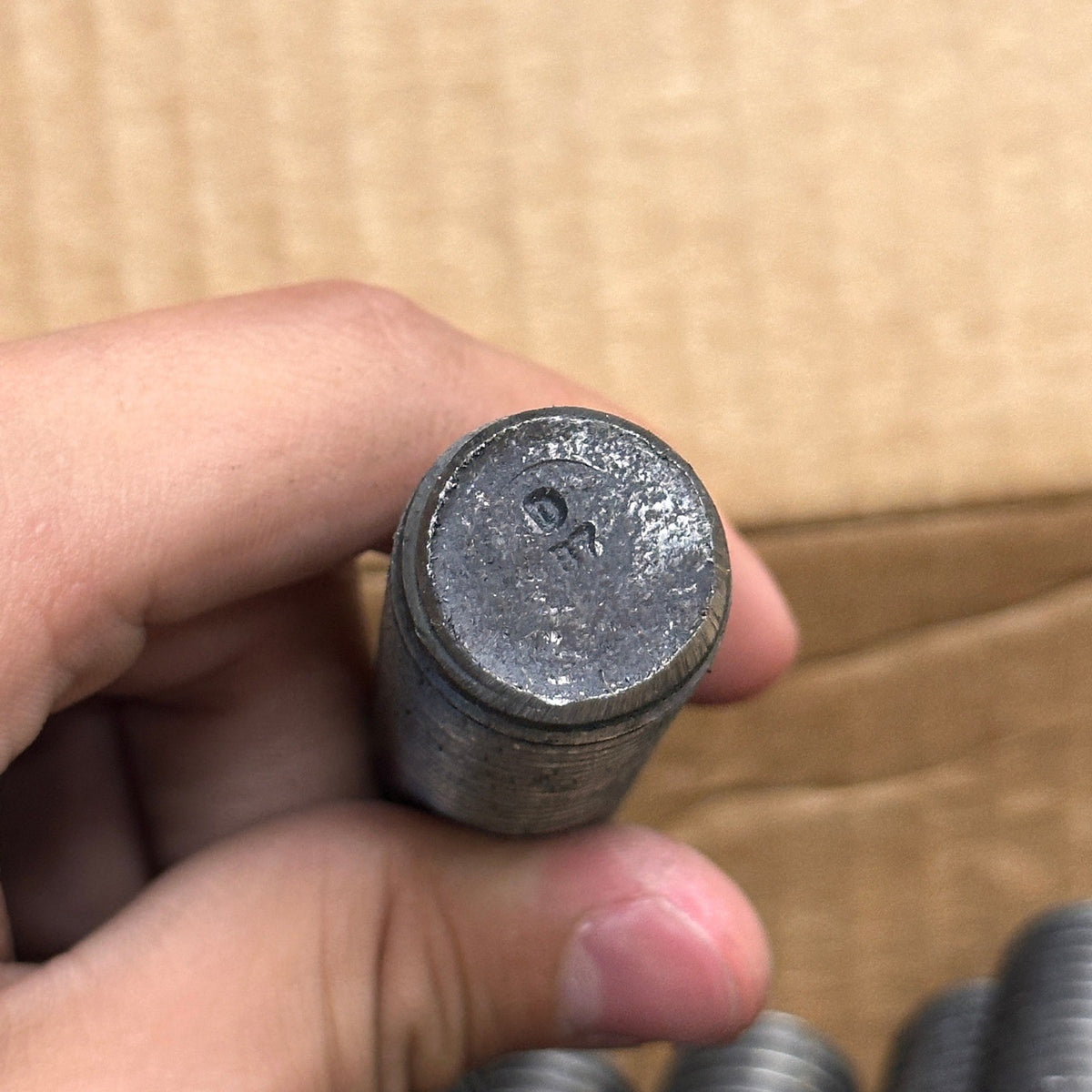 Pack of 63 Perine Danforth 7/8-9 x 4" B7 Full Thread Stud Bolts