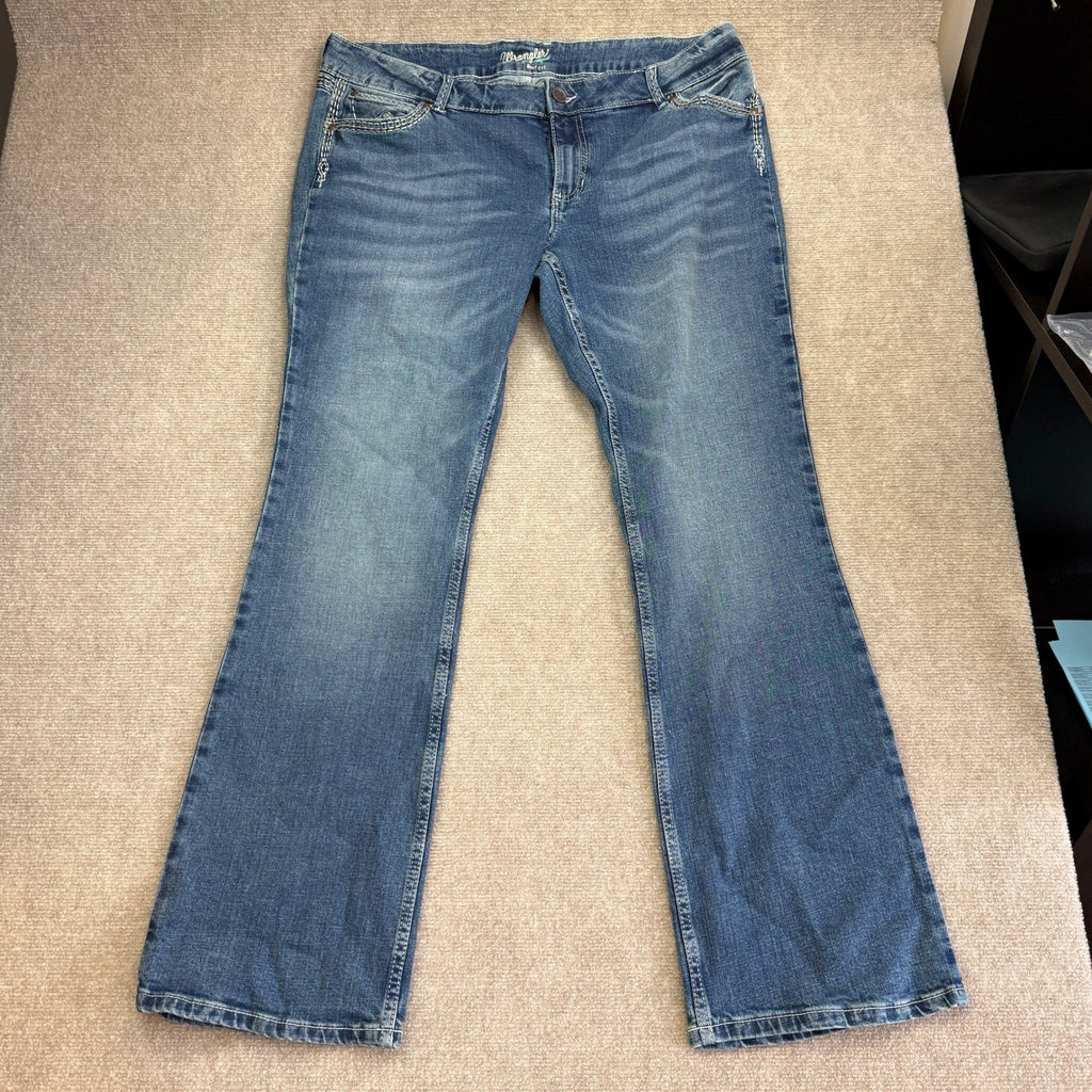 Wrangler Tiffany 19x34 Ladies Retro Sadie Boot Cut Jeans