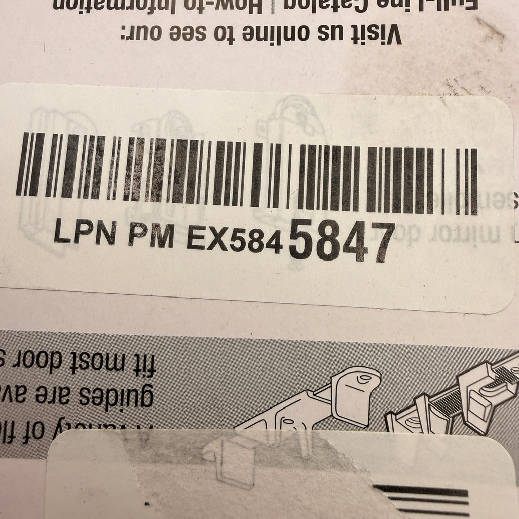 Prime-Line N 6790 1-7/16 In. Mirror Door Roller Assembly, Nylon Flat Roller, fo