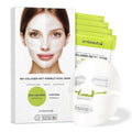 Pack of 4 ZMbeauty Collagen Anti-Wrinkle Face Mask Exp 08/2027 with 9 Peptides