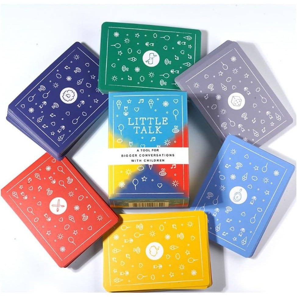 Best Self Little Talk 150 Question Cards Tool To Spark Conversations w/ Childre