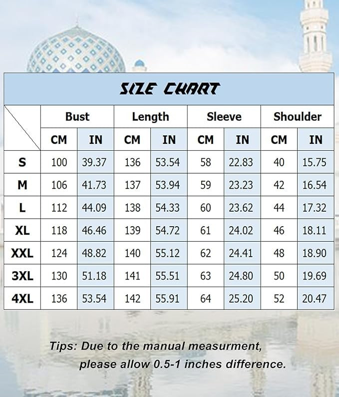 Abetteric Womens L-3XL Floral Printed Maxi Dress w/ Hijab Muslim Abaya Long Slee