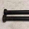 Set of 2 Heavy Hex Cap Screws Bolts 1-8 x 24 ASTM A325