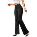 Keriffe Women's M Black Bootcut Dress Pants High Waist Stretchy Business Work C