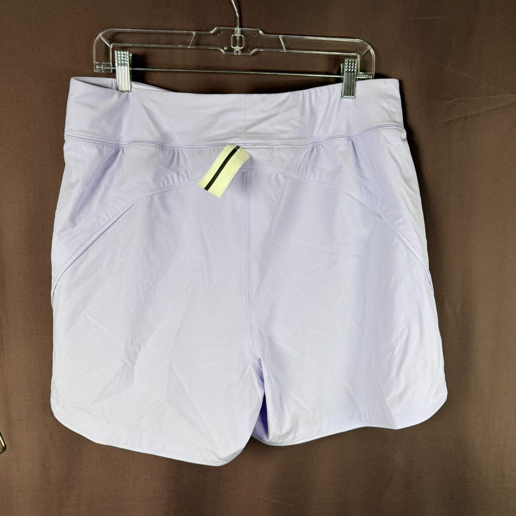 Lands' End Women's 14, 14-18W SunShade UPF 50 5" Board Shorts w/ Panty Lavender