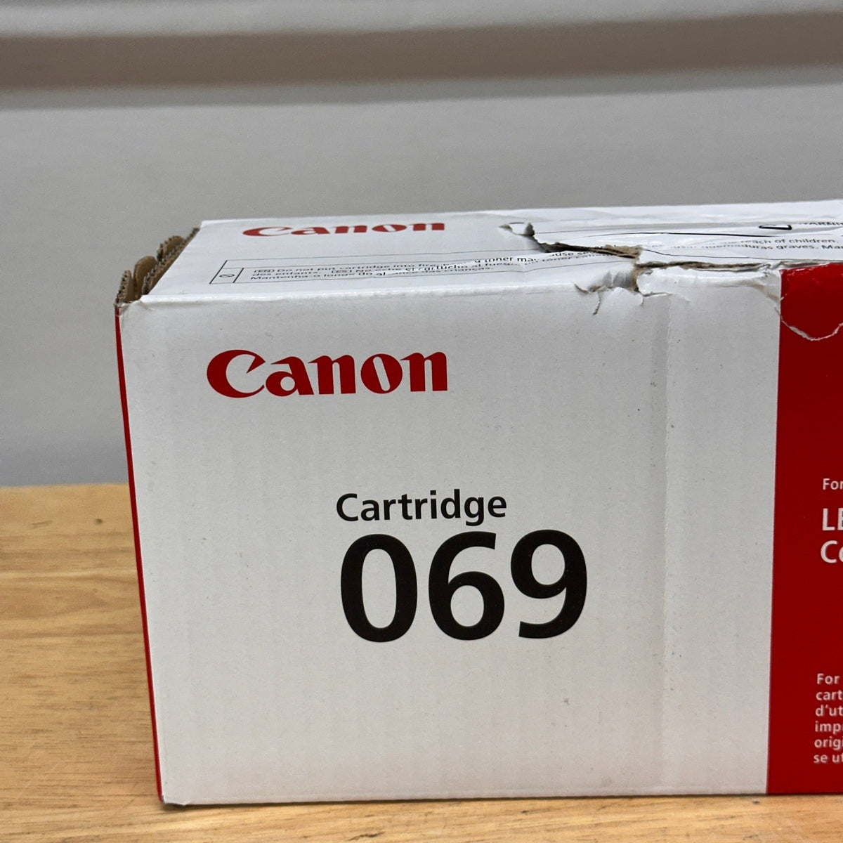 Canon 069 Cyan Toner Cartridge 5093C001 LBP674C MF750C Series DAMAGED BOX