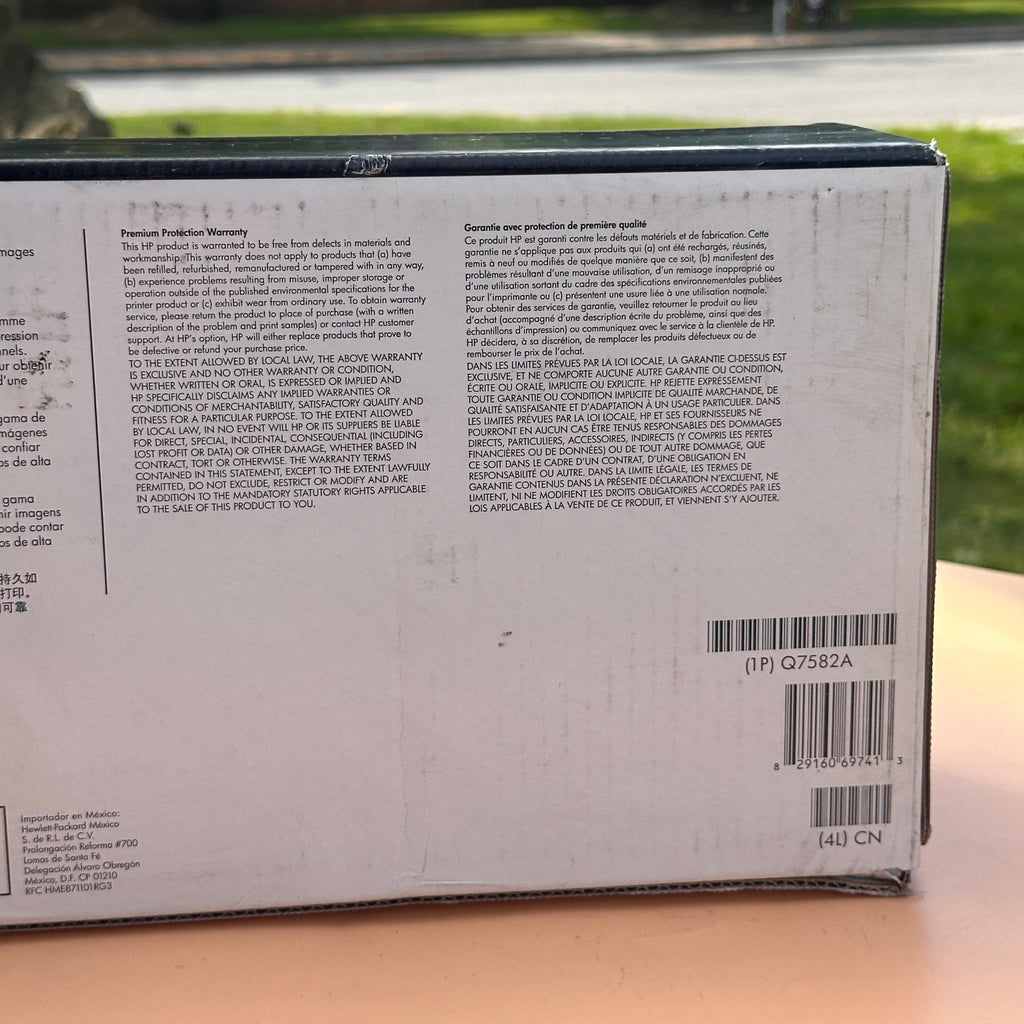 HP 503A Yellow Toner Cartridge Q7582A Sealed for LaserJet CP3505, 3800