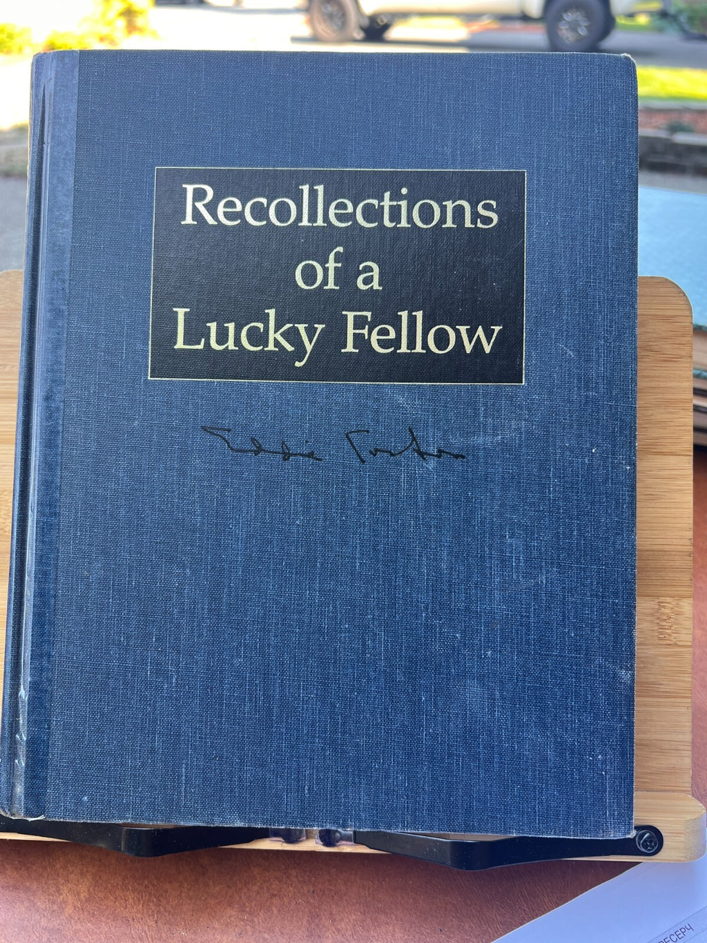 Recollections of a Lucky Fellow by Edward E. Carlson 1989 HC
