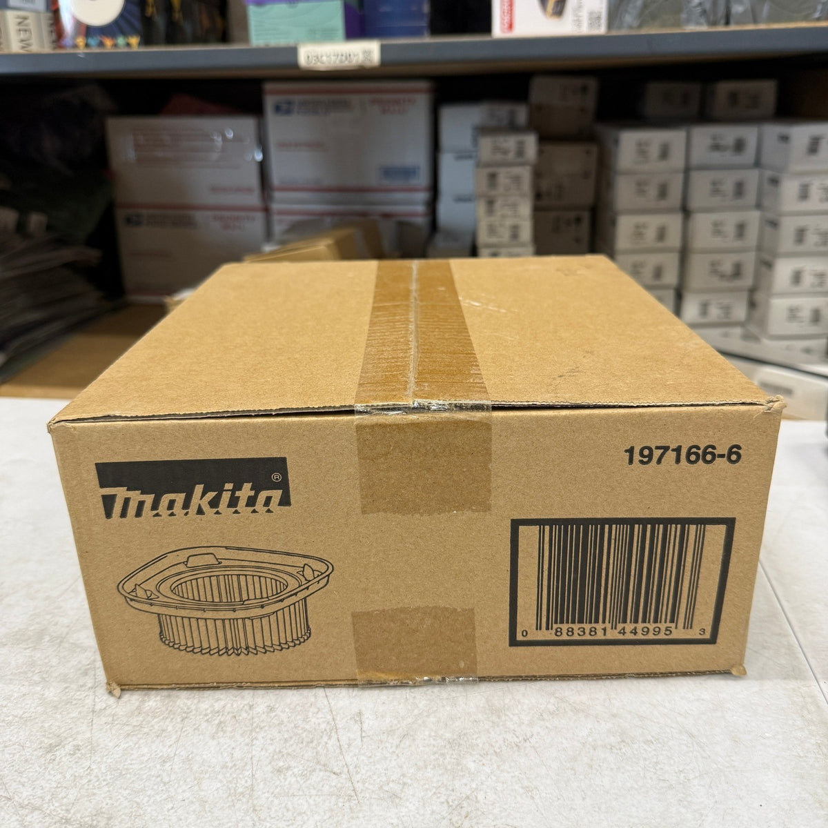 Makita 197166-6 HEPA Filter for XCV07, XCV08, XCV13, XCV15, XCV16