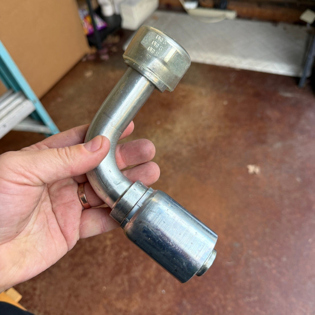 Parker 1J177-16-16 Crimp Style Hydraulic Hose Fitting 90° Elbow