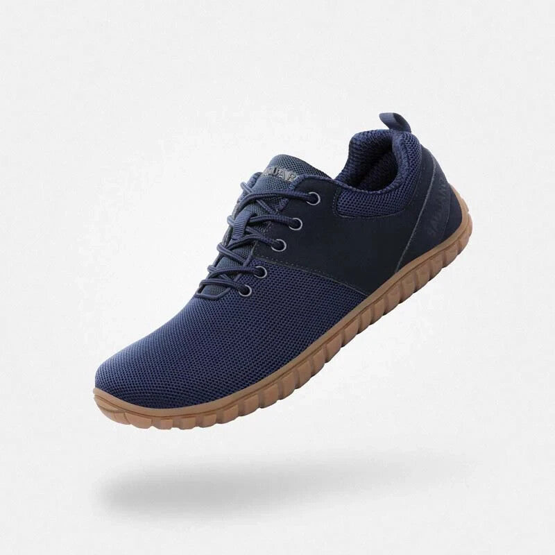 Saguaro Adult's Wish I US Men's 4.5 / Women's 6 Blue Barefoot Sneakers Shoes