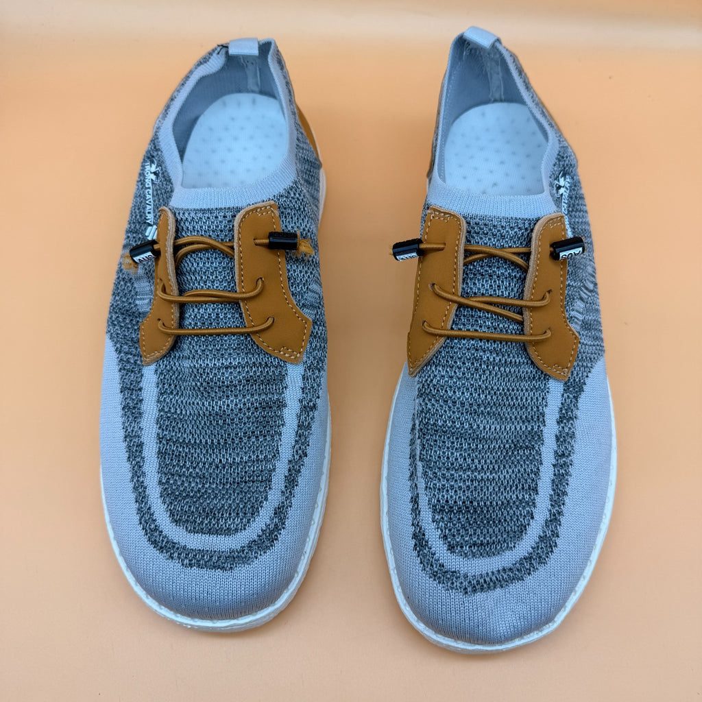 Men's Lightweight Stretch Mesh Loafers Breathable Casual Slip-on Sneakers Shoes