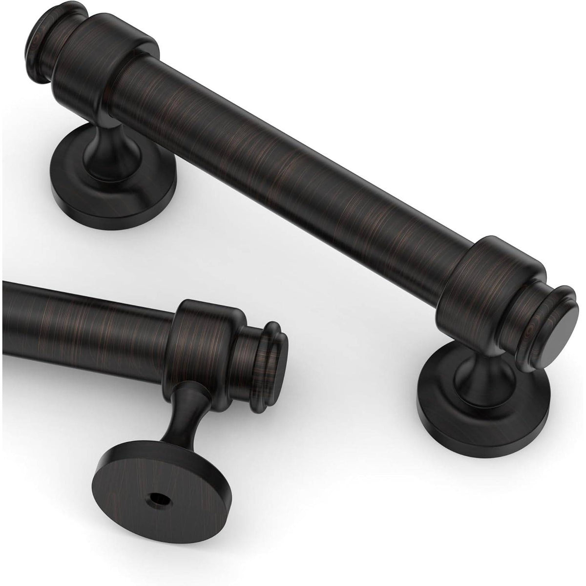 Pack of 10 Asidrama 3" (76mm) Oil Rubbed Bronze Kitchen Cabinet Handles, Cabin