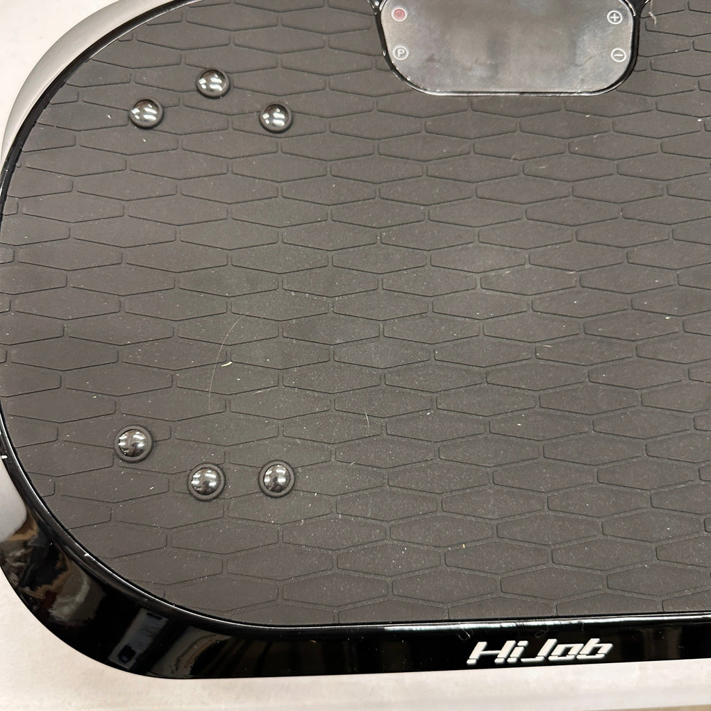 HiJob S8HF-VP02 Vibration Plate Exercise Machine for Full Body Fitness w/ Re