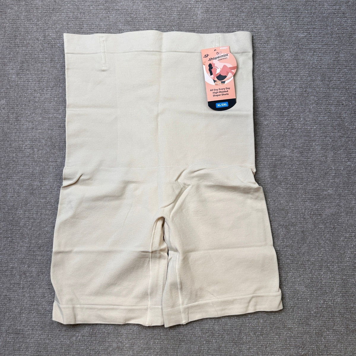 MSRP $27 SHAPERMINT 55021 Womens XL/2XL Nude Shapewear High-Waisted Shap