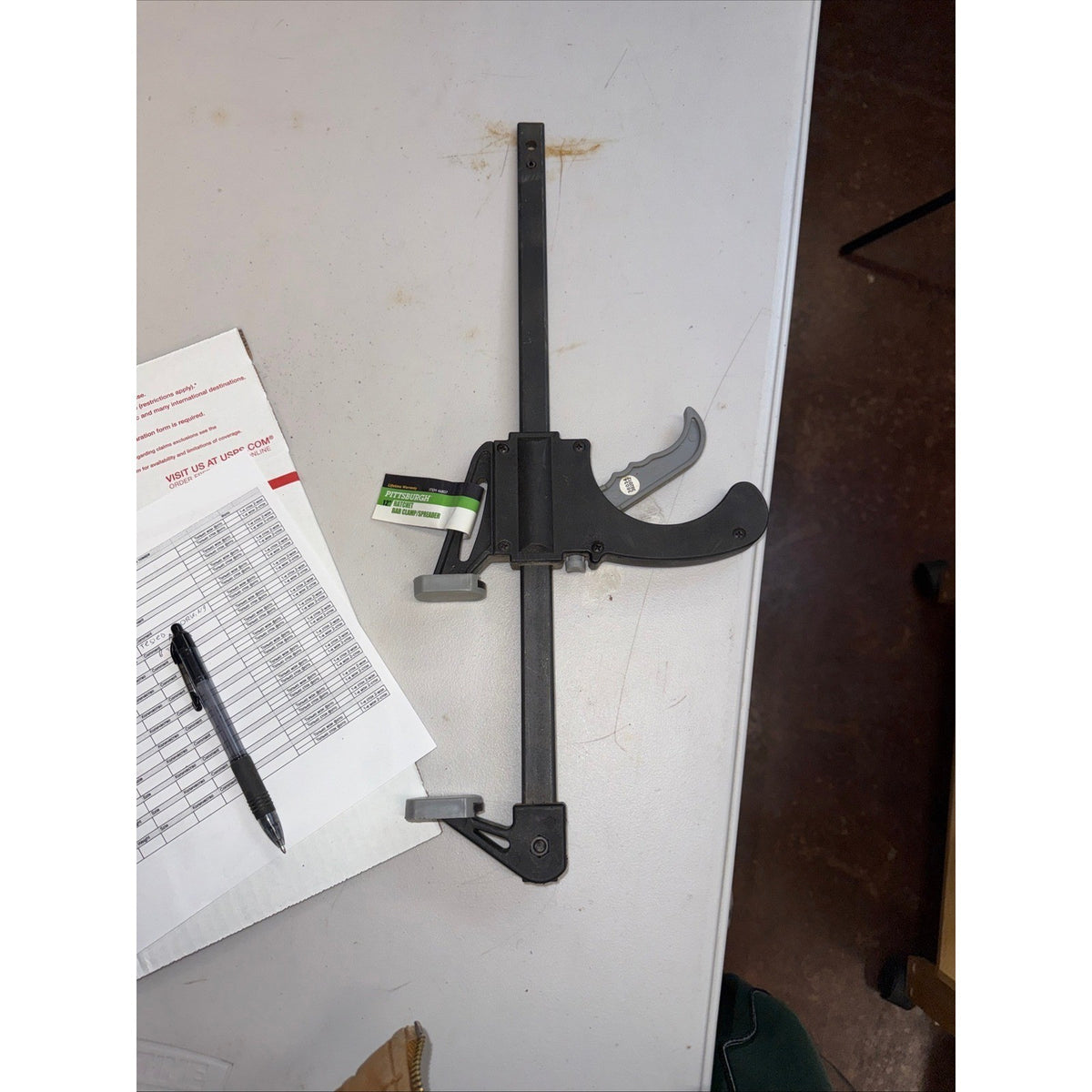 Pittsburgh 46807 12" Ratchet Bar Clamp Spreader
