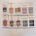 Lot of 10 Pack of 24 New False Press On Nails Assorted Designs and Colors №N33