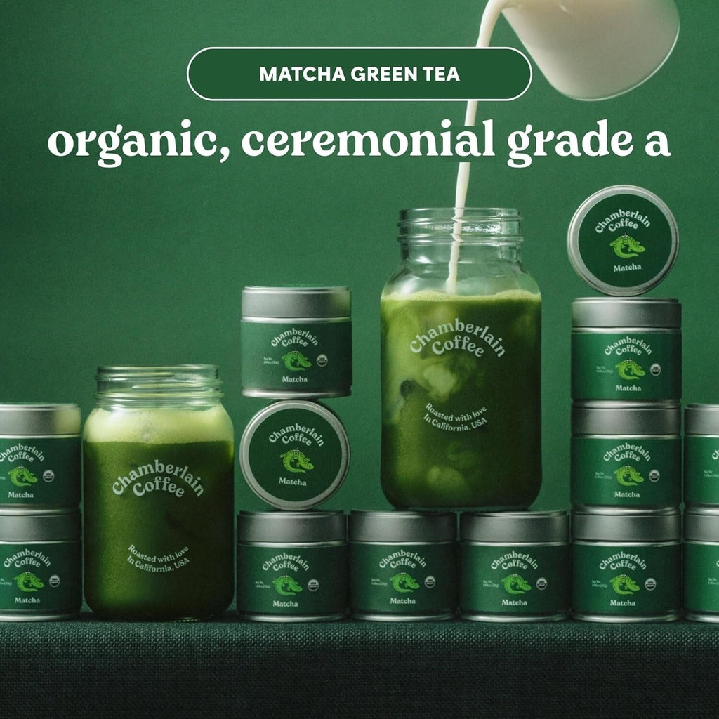 Chamberlain Coffee Ceremonial Matcha Green Tea Powder 1.06 oz - Japanese Green