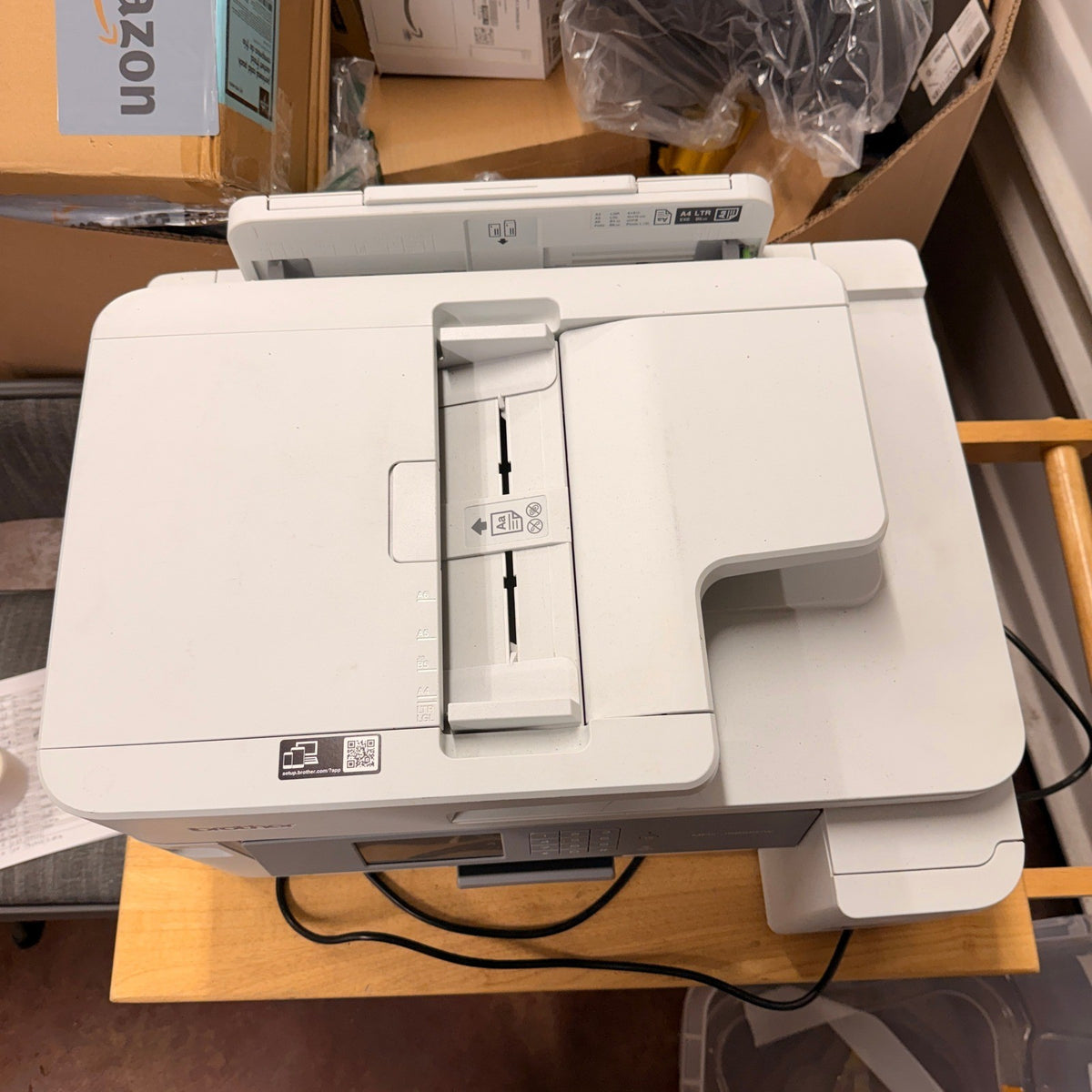 Brother MFC-J5855DW INKvestment Tank Color Inkjet All-In-One Printer