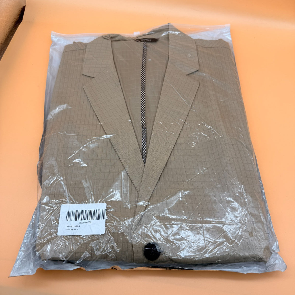 Men's L-XXL Spring Summer Leisure Business West Blazer Slim Jacket Khaki