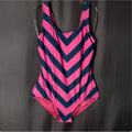 Lands' End Women's 6 Petite One Piece Scoop Neck Softcup Tugless Swimsuit Pink
